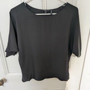 Theory Black Blouse